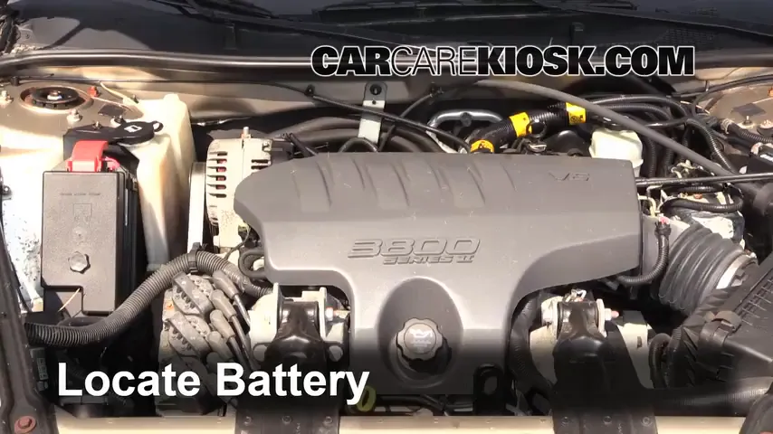 2003 Pontiac Grand Prix GT 3.8L V6 Sedan (4 Door) Battery